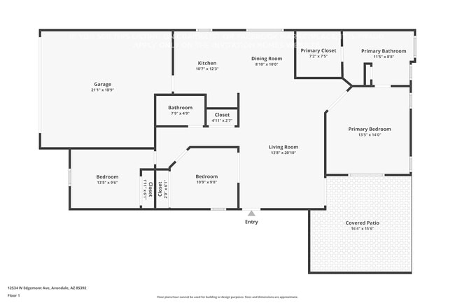 12534 W Edgemont Ave in Avondale, AZ - Building Photo - Building Photo
