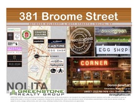 381 Broome St in New York, NY - Building Photo - Building Photo