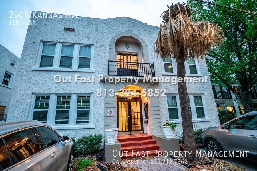 2505 W Kansas Ave in Tampa, FL - Foto de edificio