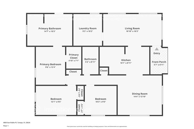 4850 San Pablo Pl in Tampa, FL - Foto de edificio - Building Photo