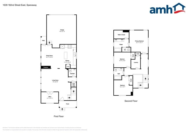 1639 182nd St E in Spanaway, WA - Foto de edificio - Building Photo