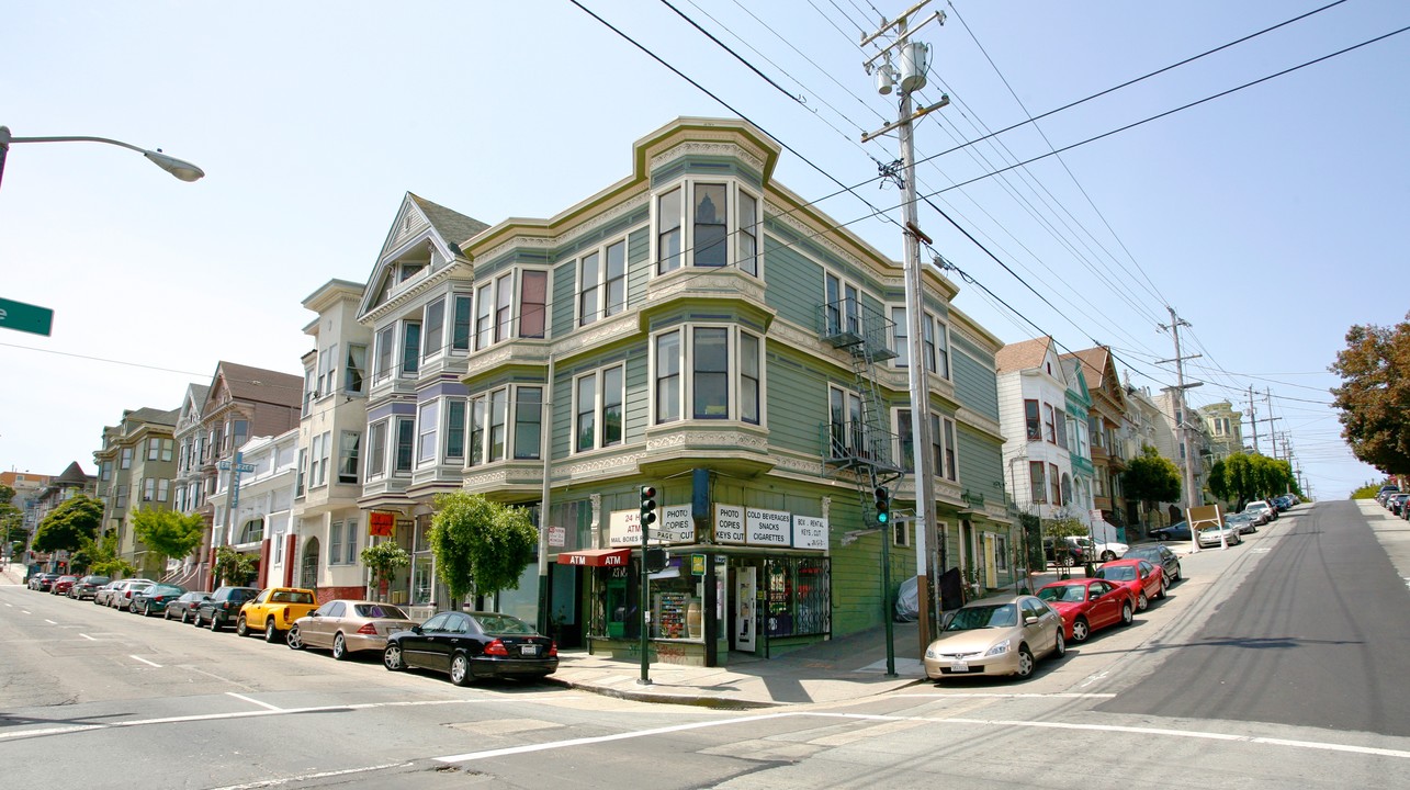 1001-1007 Page St in San Francisco, CA - Foto de edificio