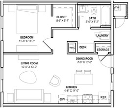 Cabana Aldea in Glendale, AZ - Building Photo - Floor Plan