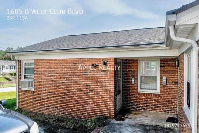 1605 W Club Blvd in Durham, NC - Building Photo - Building Photo
