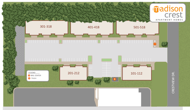 Madison Crest Apartment Homes in Madison, TN - Building Photo - Building Photo