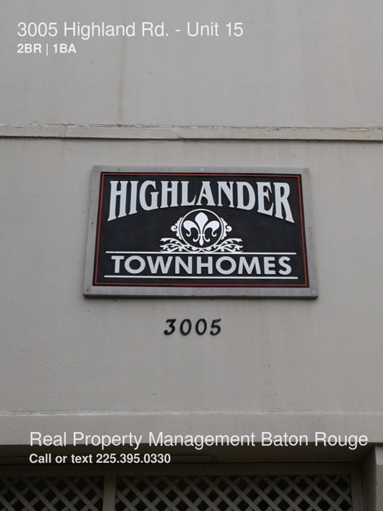 3005 Highland Rd-Unit -Unit 15 in Baton Rouge, LA - Building Photo
