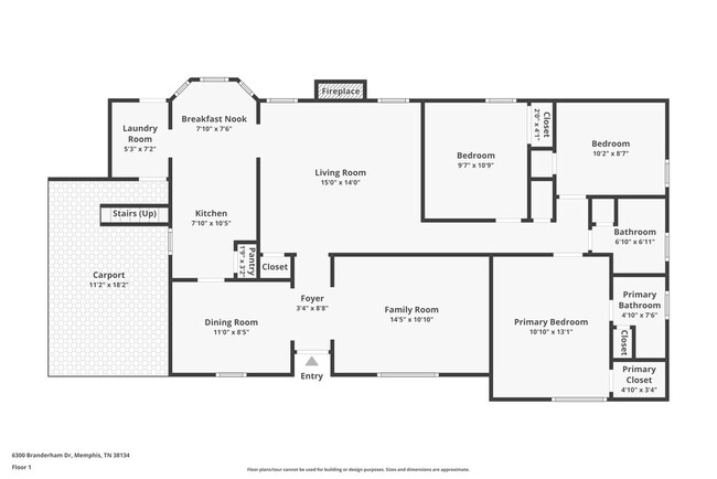 6300 Branderham Dr in Memphis, TN - Foto de edificio - Building Photo