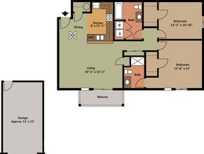 Watertown Park Apartments, LLC in Watertown, WI - Building Photo - Floor Plan