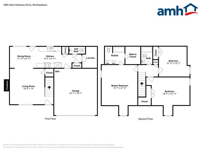 1665 Saint Andrews Dr in Murfreesboro, TN - Foto de edificio - Building Photo