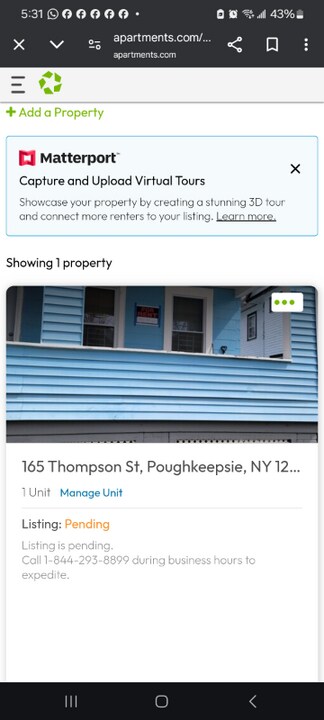 165 Thompson St in Poughkeepsie, NY - Building Photo