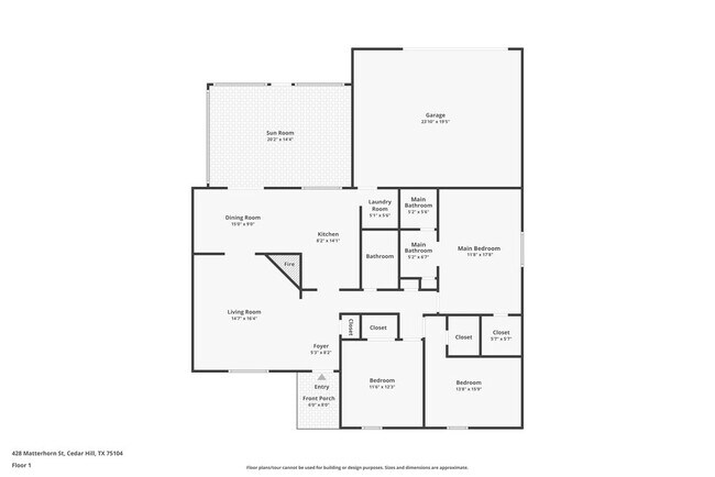 428 Matterhorn St in Cedar Hill, TX - Foto de edificio - Building Photo