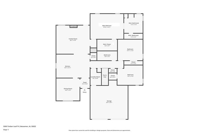 5509 Timber Leaf Trail in Bessemer, AL - Foto de edificio - Building Photo