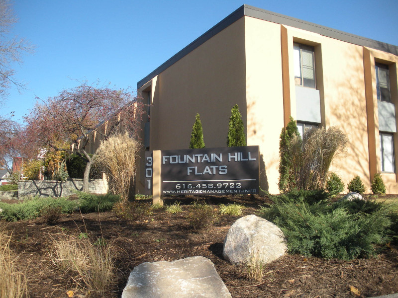 Fountain Hill Flats in Grand Rapids, MI - Building Photo