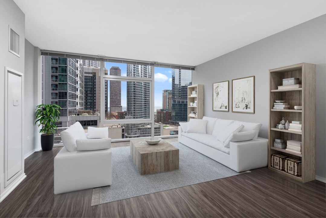 160 E Grand Ave, Unit 2403 in Chicago, IL - Building Photo