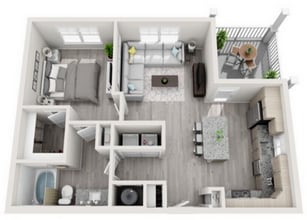 Halston Waterleigh in Winter Garden, FL - Building Photo - Floor Plan