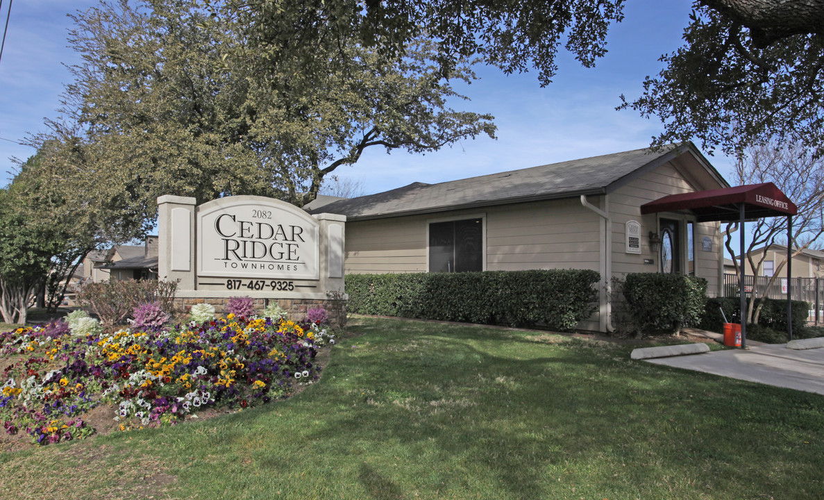 Cedar Ridge Townhomes in Arlington, TX - Foto de edificio