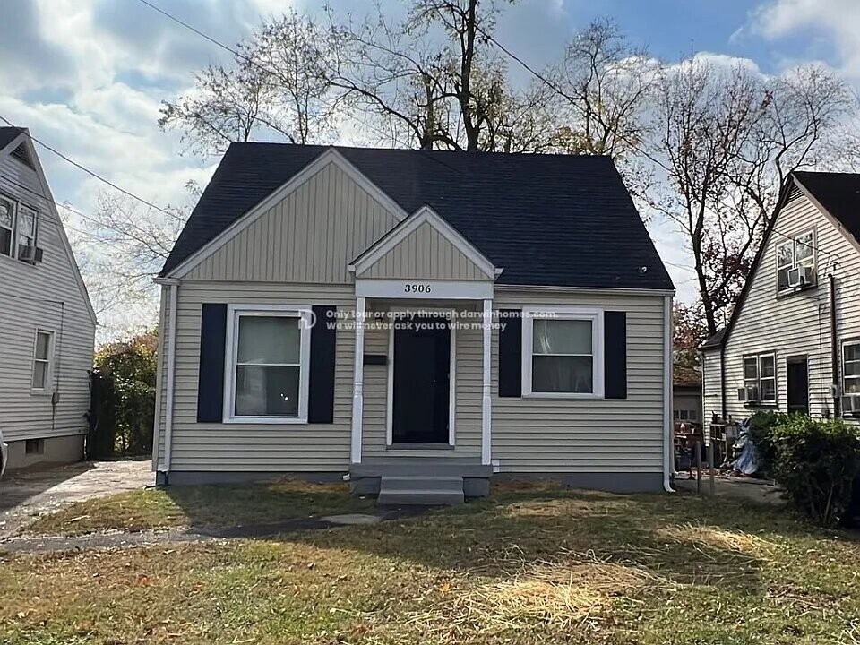 3906 Jewell Ave in Louisville, KY - Foto de edificio