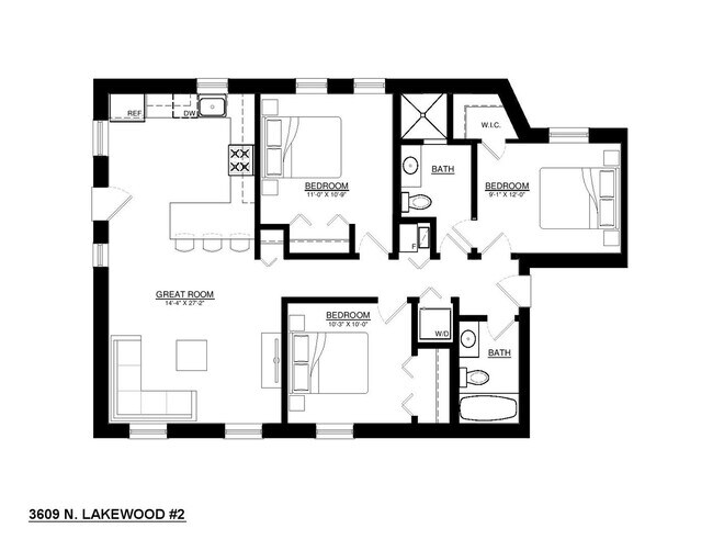 3609 N Lakewood Ave in Chicago, IL - Building Photo - Building Photo