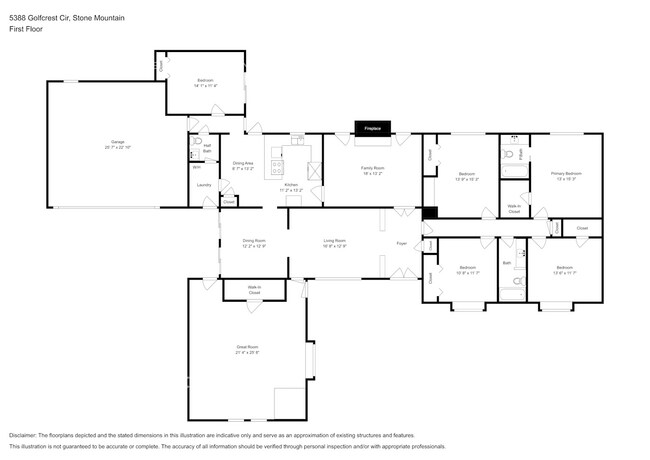 5388 Golfcrest Cir in Stone Mountain, GA - Foto de edificio - Building Photo