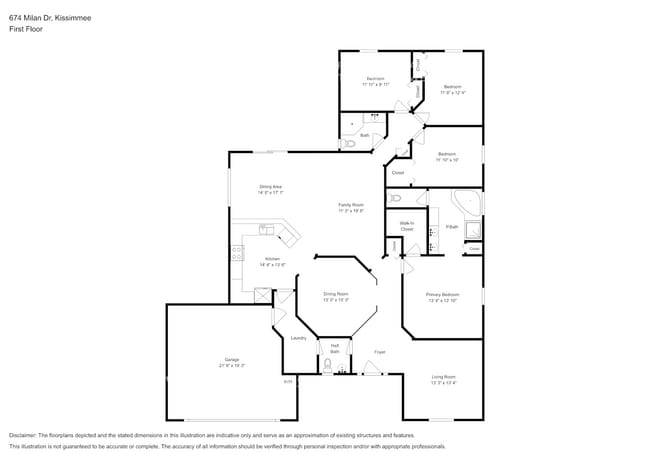 674 Milan Dr in Kissimmee, FL - Foto de edificio - Building Photo