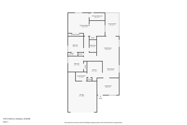 3172 S 162nd Ln, Unit A in Goodyear, AZ - Building Photo - Building Photo