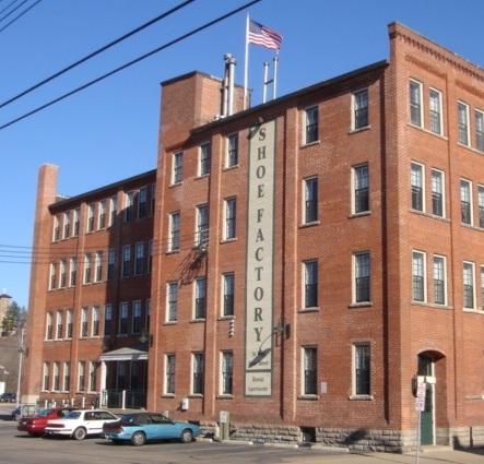 Shoe Factory Apartments in Chippewa Falls, WI - Building Photo