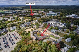 The URI Townhouses in Kingston, RI - Building Photo
