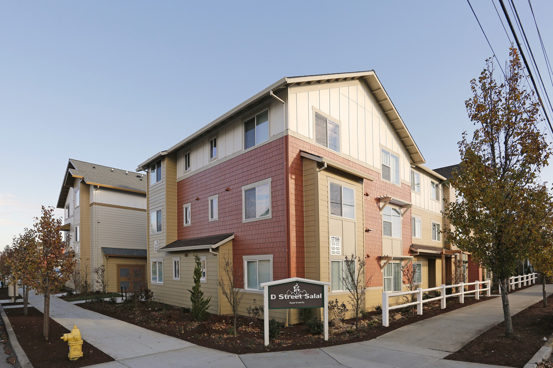 D Street Salal Apartments in Portland, OR - Building Photo