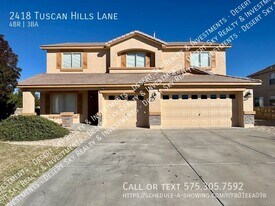 2418 Tuscan Hills Ln in Las Cruces, NM - Building Photo