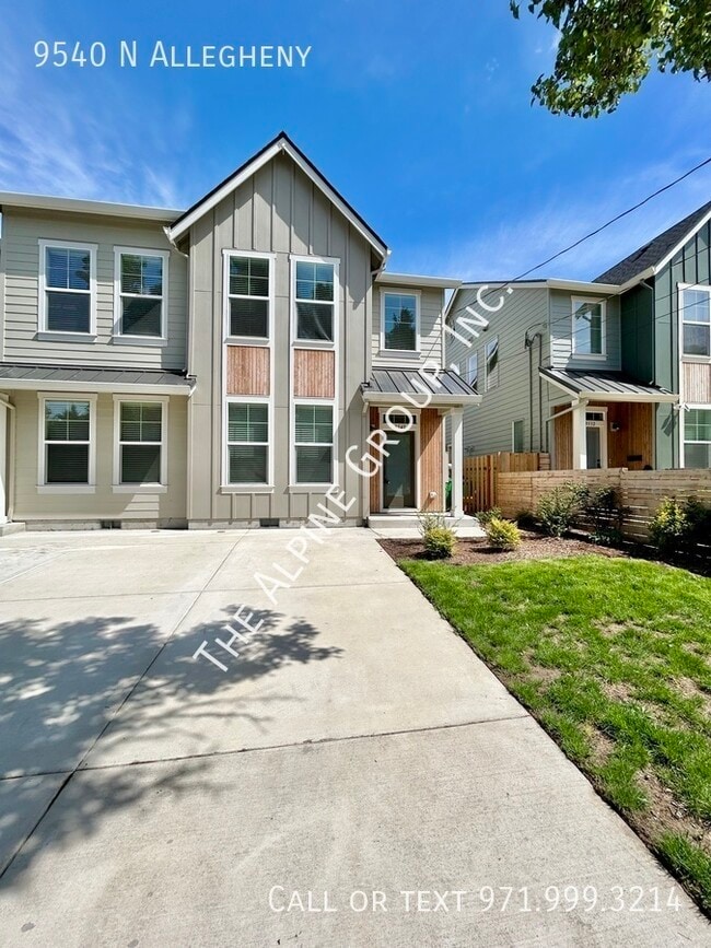 9540 N Allegheny Ave in Portland, OR - Building Photo - Building Photo
