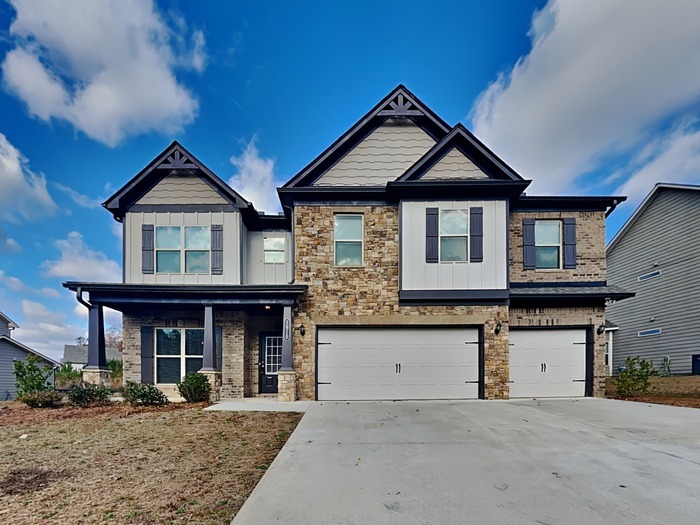 1910 Cobblefield Cir in Dacula, GA - Foto de edificio