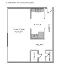 Fellowship Manor in Ogden, UT - Foto de edificio - Floor Plan