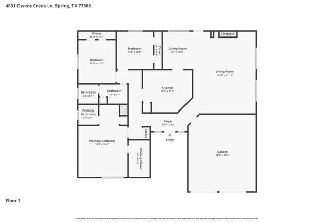 4831 Owens Creek Ln in Spring, TX - Building Photo - Building Photo