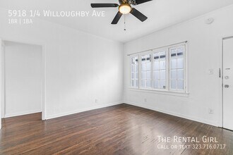 5918 1/4 Willoughby Ave in Los Angeles, CA - Building Photo - Building Photo