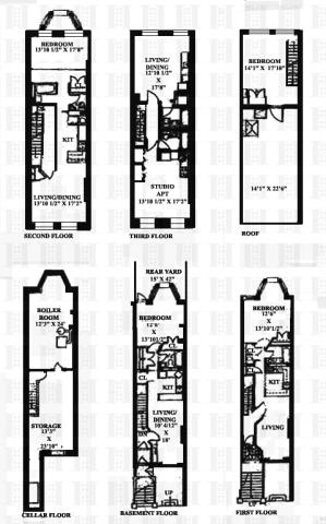 143 W 126th St in New York, NY - Building Photo - Floor Plan