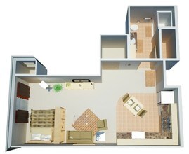 Reflection Ridge in Wichita, KS - Building Photo - Floor Plan