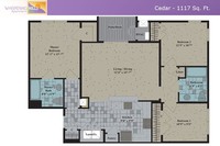 Whispering Hills in Barnegat, NJ - Foto de edificio - Floor Plan