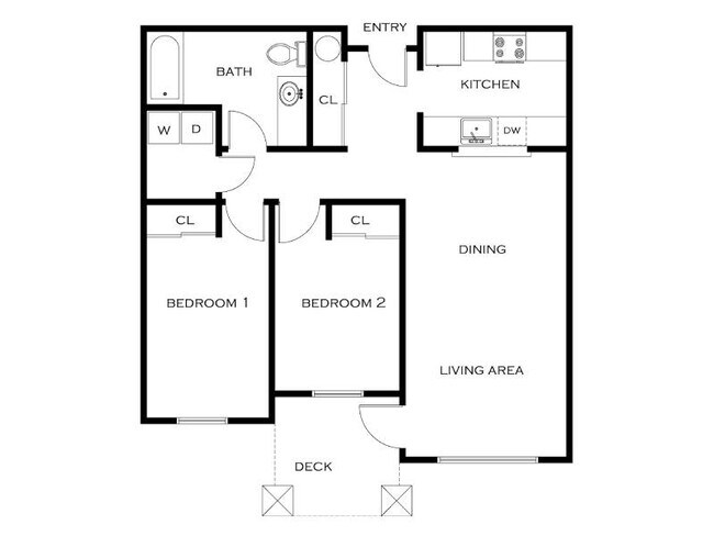 Center Village in Portland, OR - Building Photo - Floor Plan