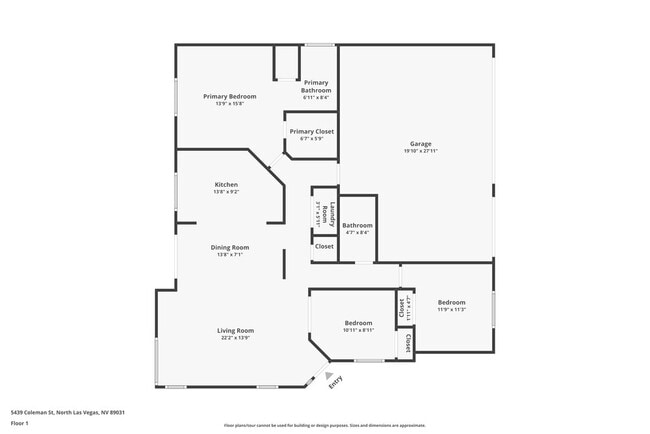 5439 Coleman St in North Las Vegas, NV - Building Photo - Building Photo