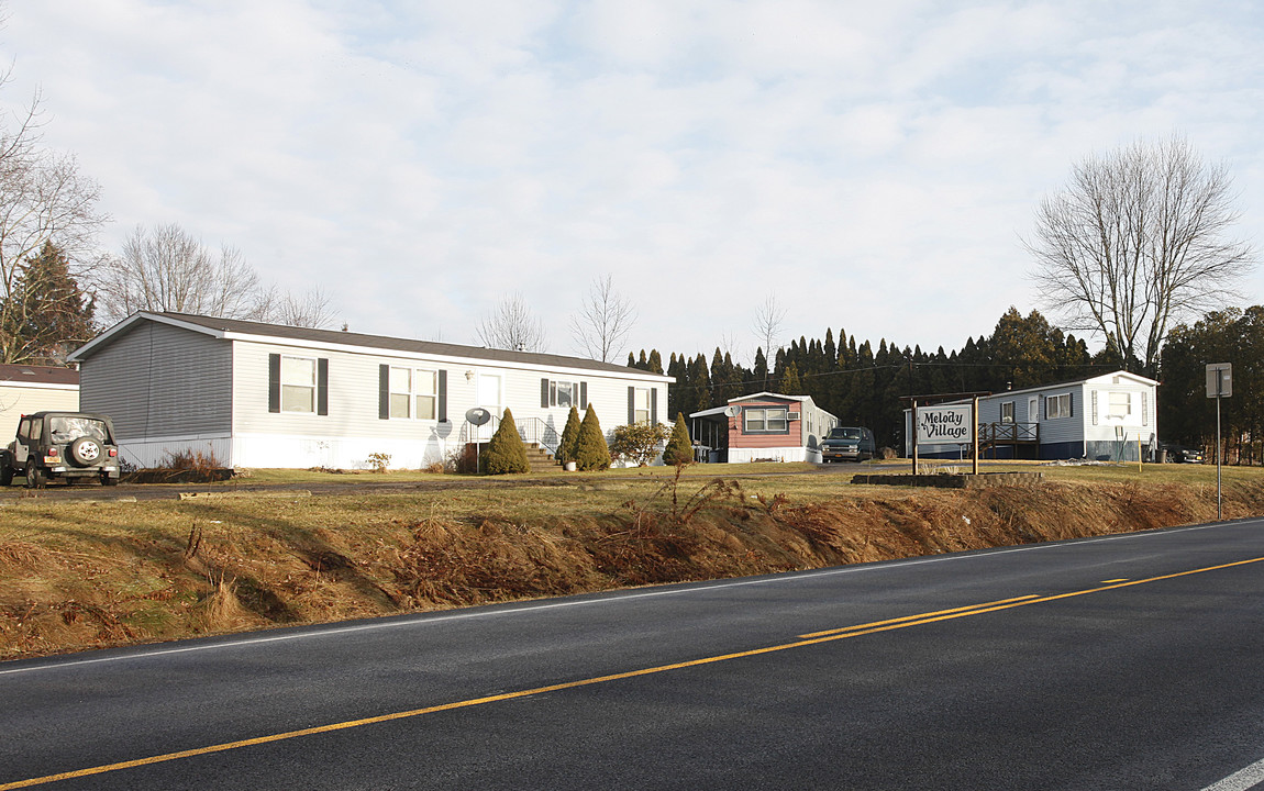 Melody Village Mobile Home Park in Oneonta, NY - Building Photo