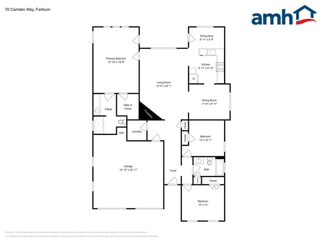 70 Camden Way in Fairburn, GA - Foto de edificio - Building Photo