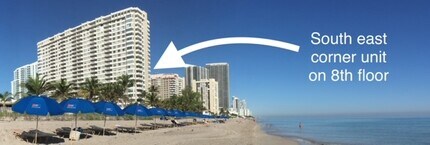 1950 S Ocean Dr, Unit 8Q in Hallandale Beach, FL - Building Photo - Building Photo