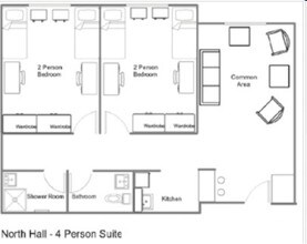 North Hall in Philadelphia, PA - Building Photo - Floor Plan