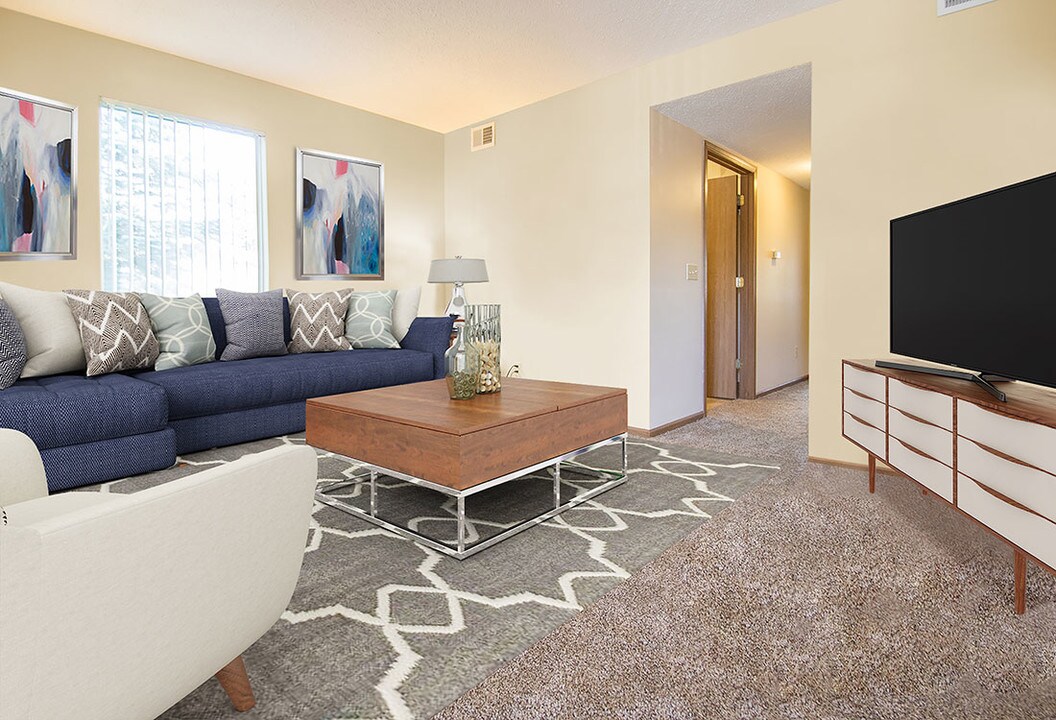 Delaware Crossing Apartments & Townhomes in Ankeny, IA - Foto de edificio