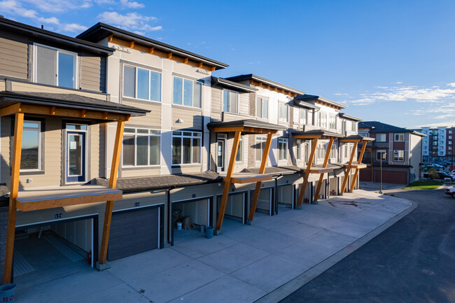 Essential Livingston Townhomes in Calgary, AB - Building Photo - Building Photo