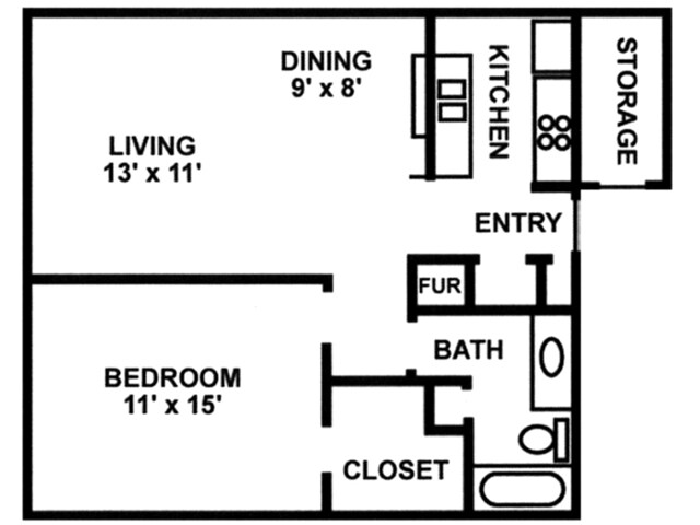 The Villas on Cantrell Apartments | Little Rock, AR Apartments