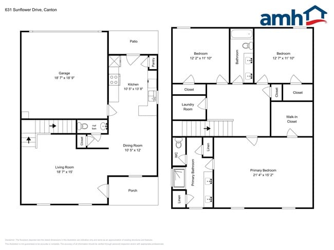 631 Sunflower Dr in Canton, GA - Foto de edificio - Building Photo