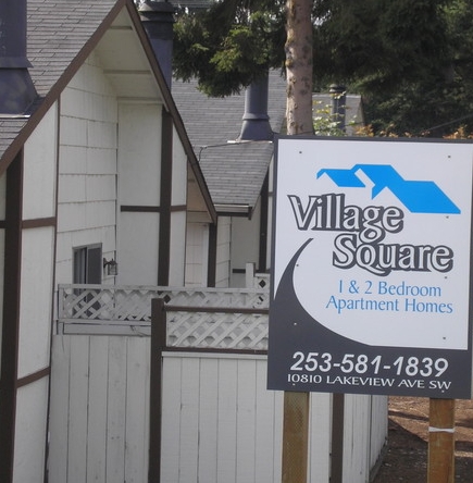 Village Square in Lakewood, WA - Building Photo