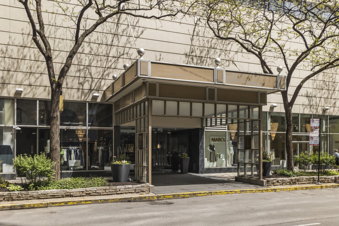 110 E Delaware Pl in Chicago, IL - Building Photo
