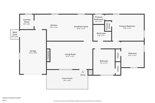 454 New St in Buford, GA - Building Photo - Building Photo